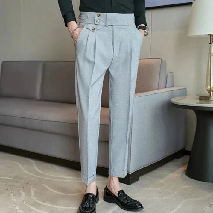 Slim fit suit elegant pants