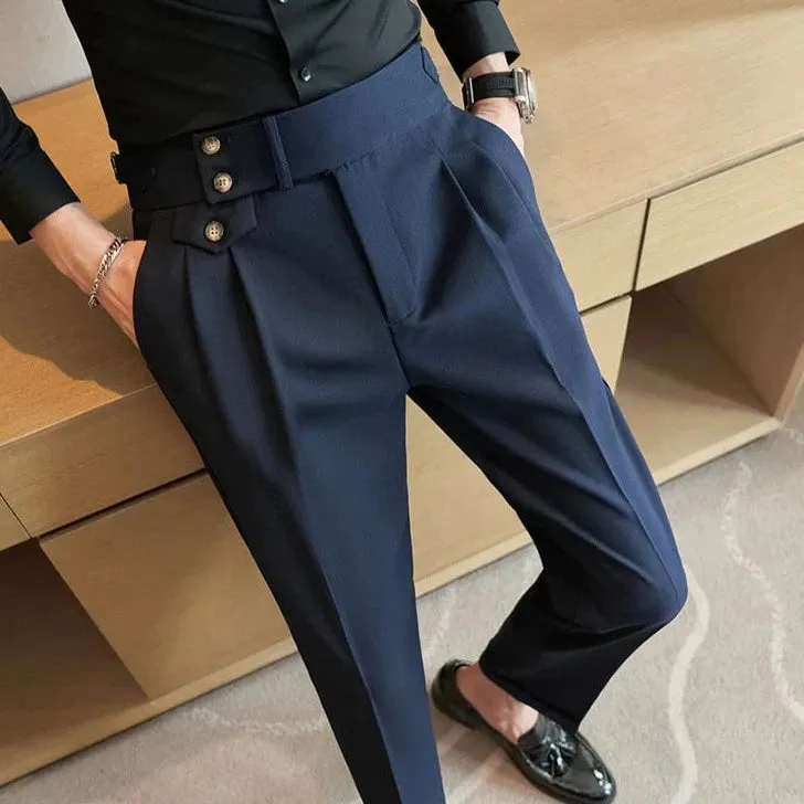 Slim fit suit elegant pants