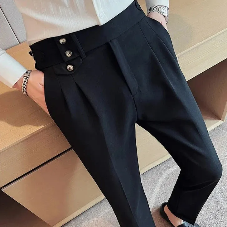 Slim fit suit elegant pants