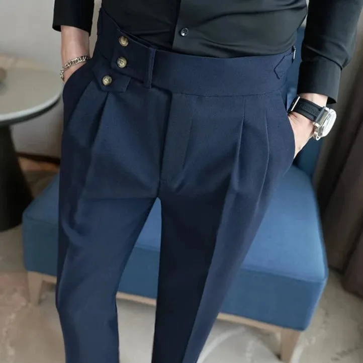 Slim fit suit elegant pants