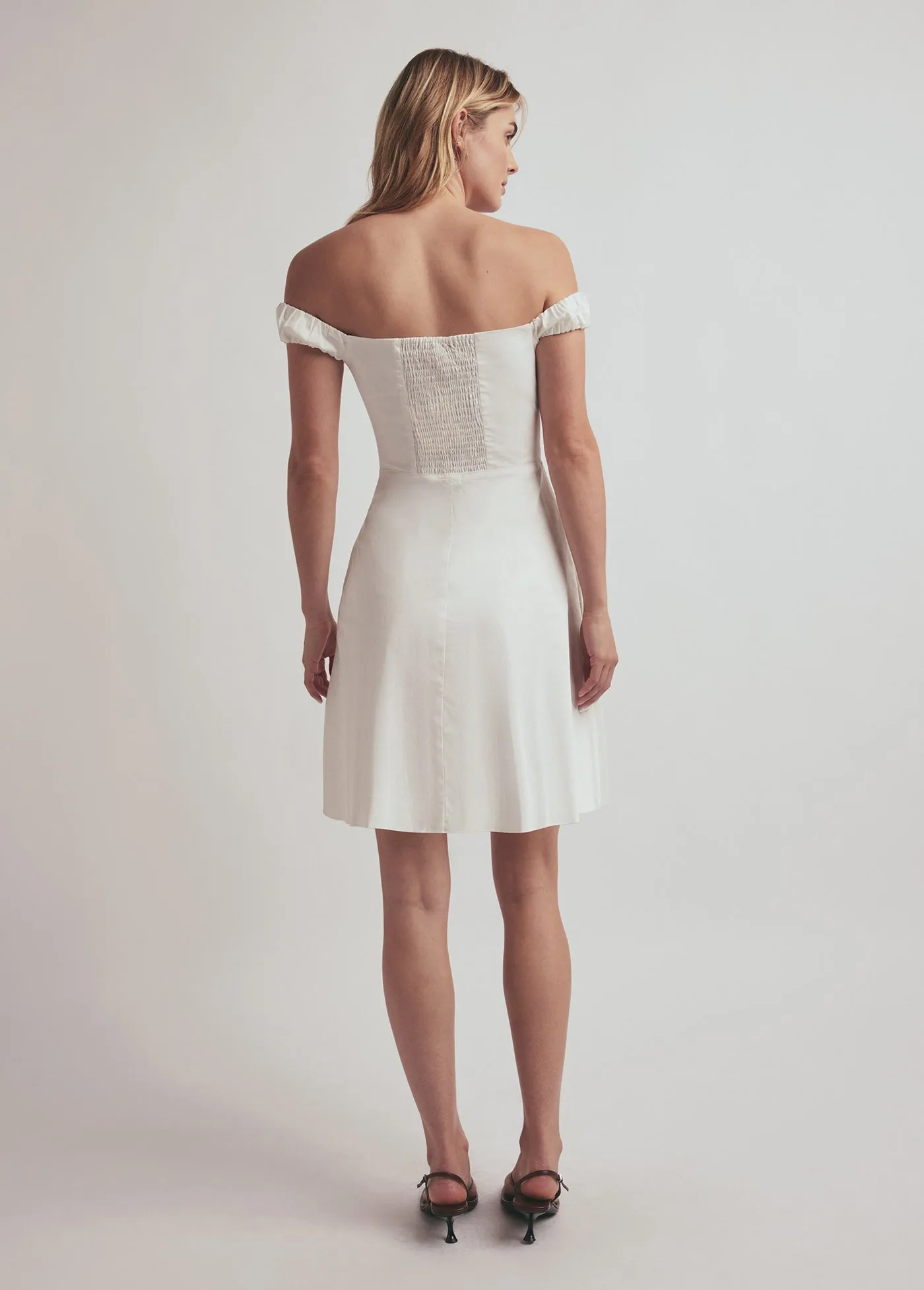 The Lovesick Mini Dres - White