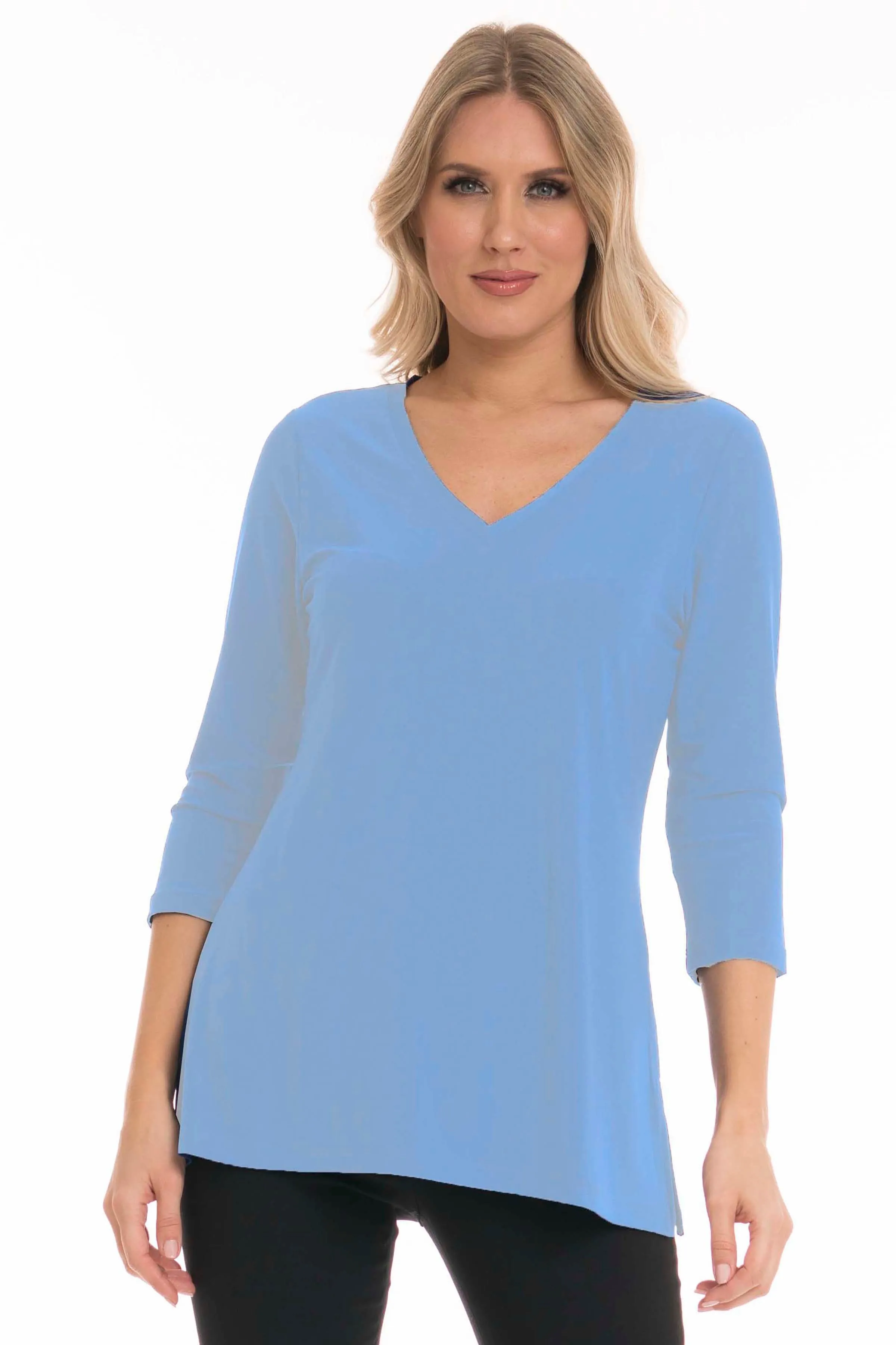 Valerie Mirelle V-neck Tunic - Perfectly Polished