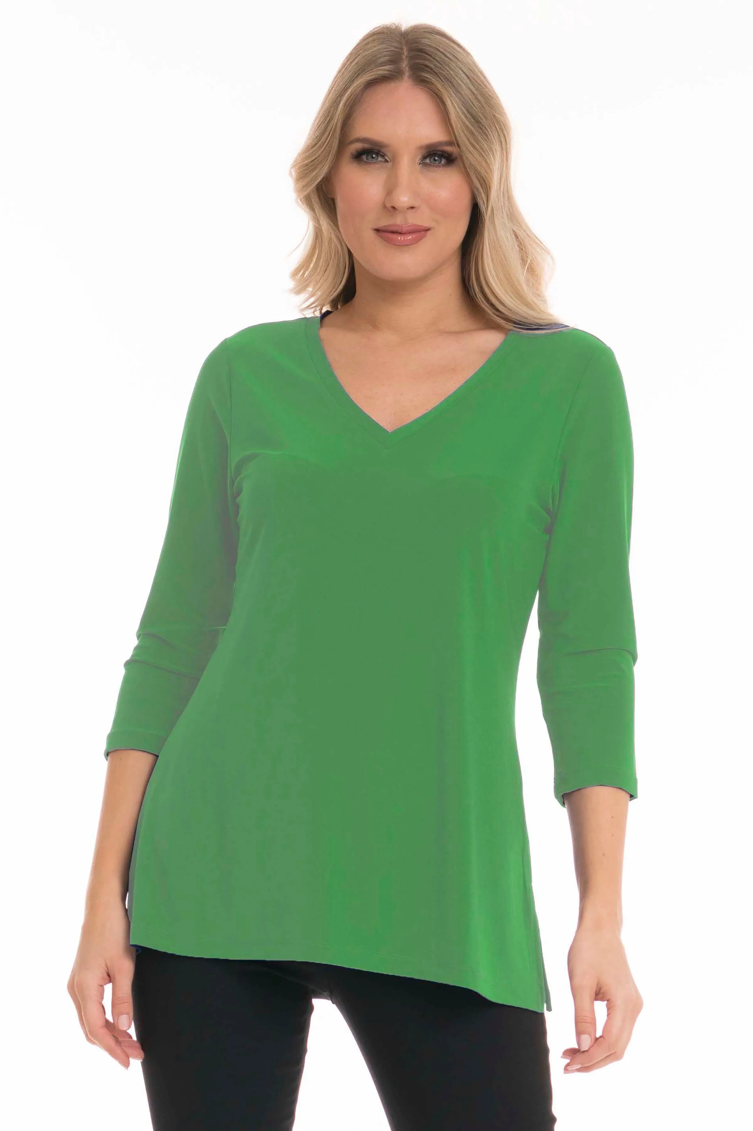 Valerie Mirelle V-neck Tunic - Perfectly Polished